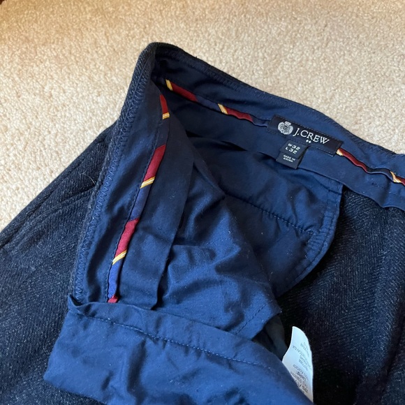 MENS JCREW U.K. LTD BEDFORD WOOL PANTS - Picture 9 of 15